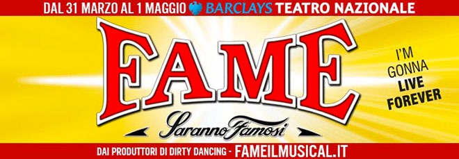 Fame Musical Milano biglietti
