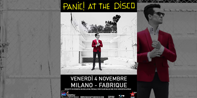 Panic At The Disco Milano concerto