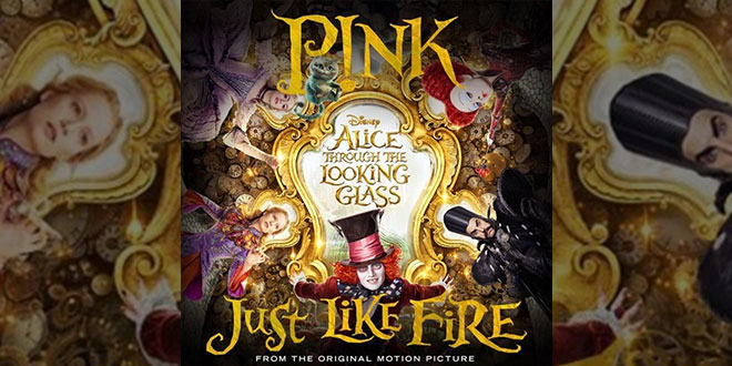 Pink Just Fire Alice attraverso lo specchio