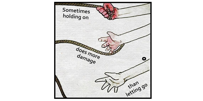 Let go