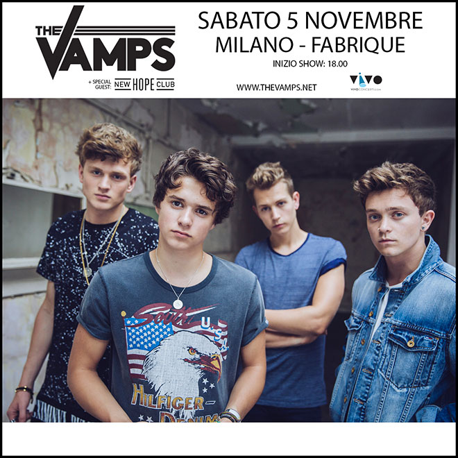 The Vamps Milano 2016