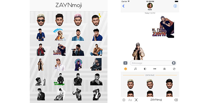 ZAYNmoji set