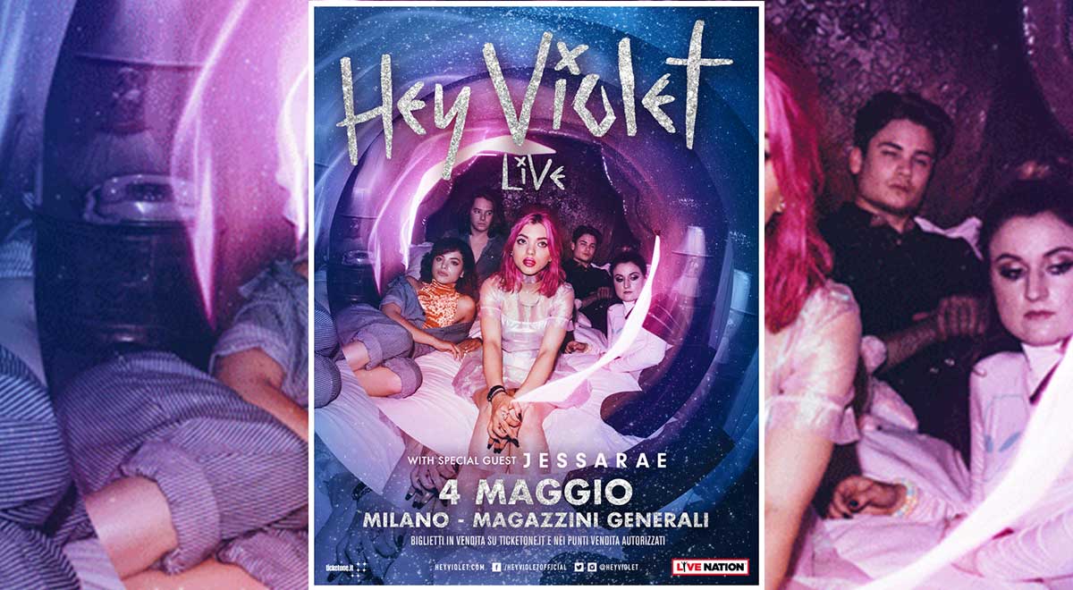 Hey Violet concerto Milano 2017