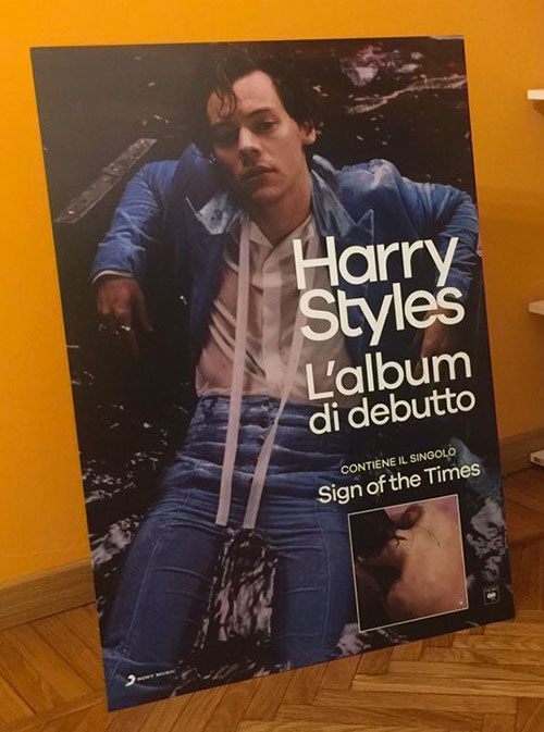 Harry Styles cartonato album