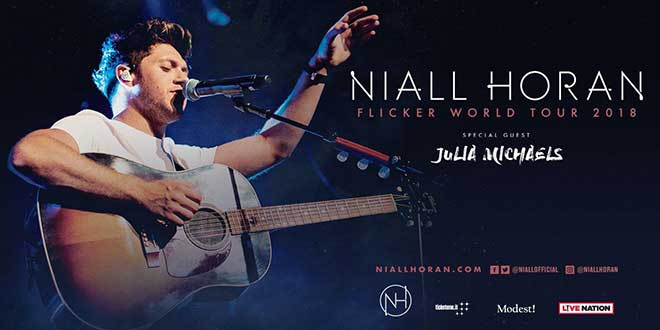 Niall Horan Flicker World Tour 2018 