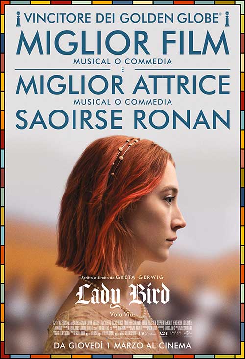 Lady Bird poster ufficiale film