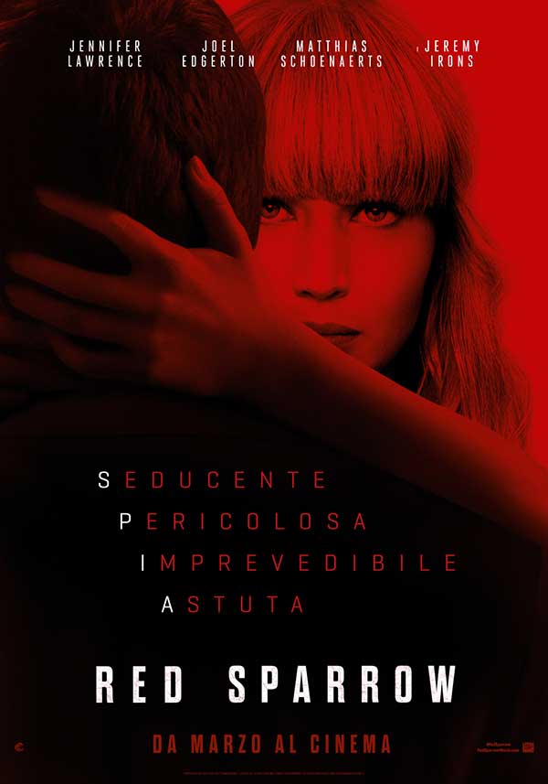 Red Sparrow poster film