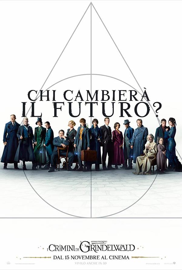 Animali Fantastici: i crimini di Grindelwald poster italiano