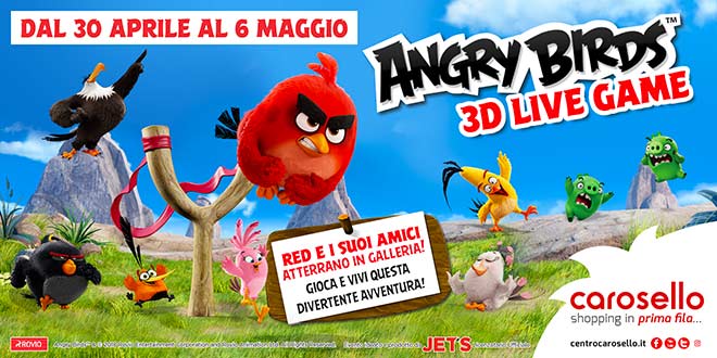 Angry Birds Milano Carosello
