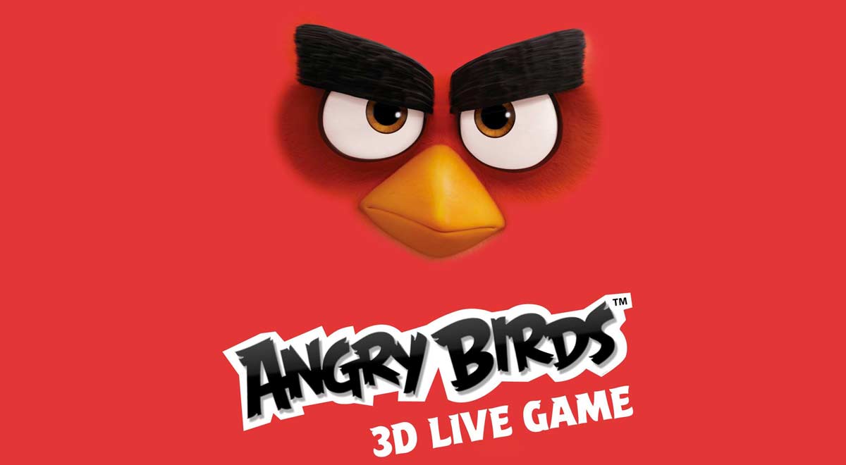 Risultati immagini per ANGRY BIRDS 3D LIVE GAME