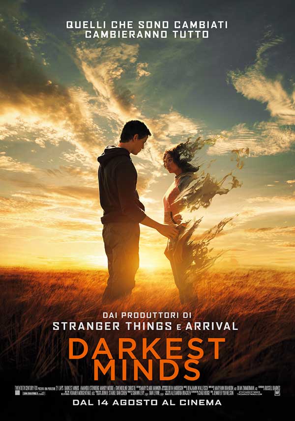 Darkest Minds poster italiano