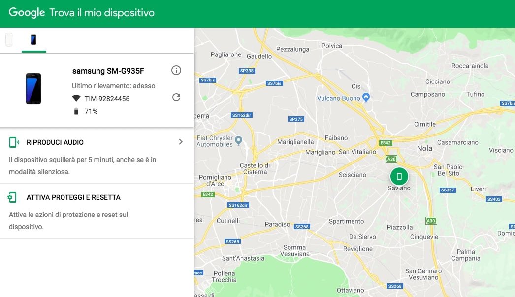 Come localizzare un smartphone Android con Find My Device