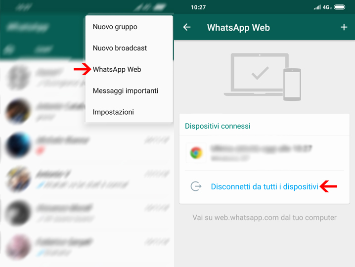 Spiare WhatsApp conoscendo il numero