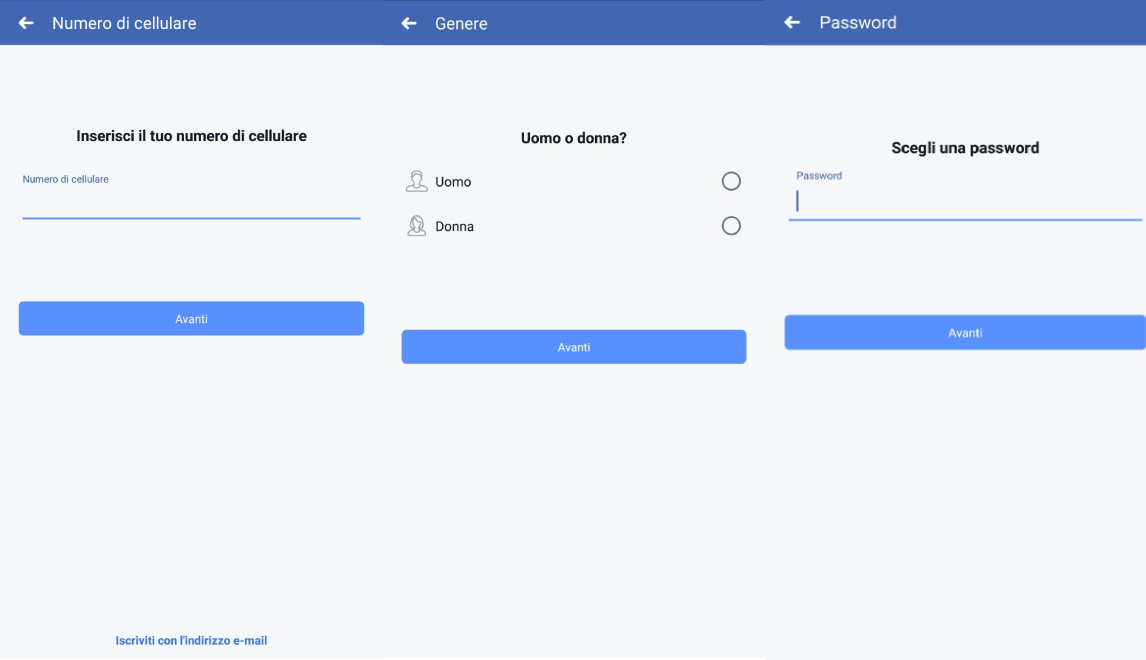 facebook app account nuovo