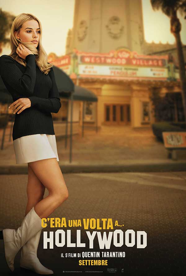 C'era una volta a Hollywood - poster con Margot Robbie