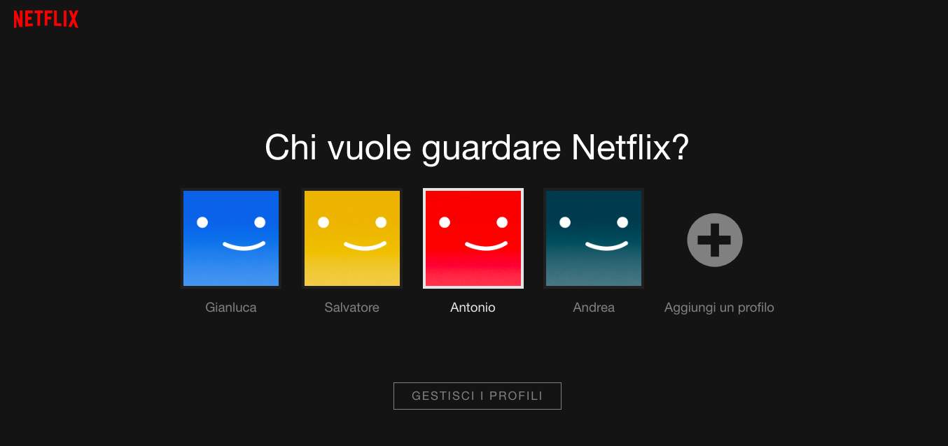 profili netflix