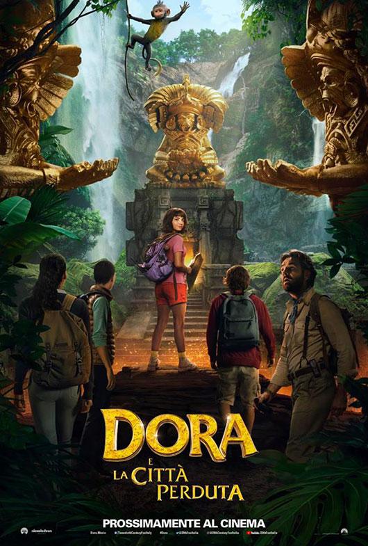 copertina del film Dora e la città perduta