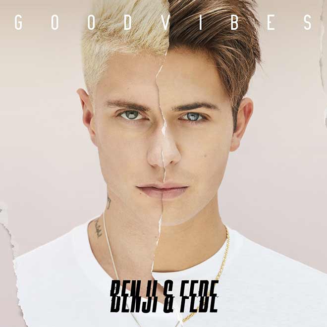 Ecco la copertina del nuovo CD di Benji e Fede, Good Vibes