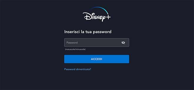 condivisione disney plus passaggio 1