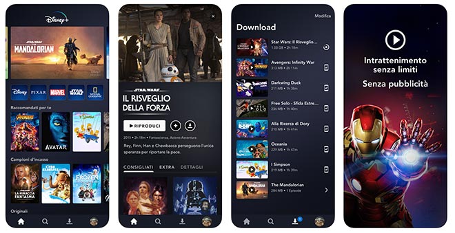 Disney Plus App ufficiale