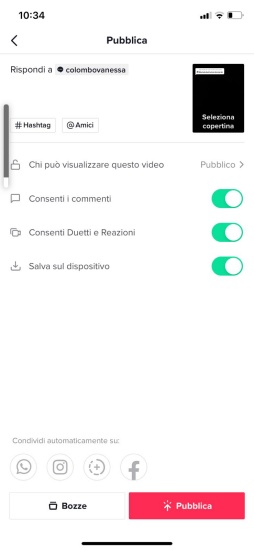 TikTok commenti 3