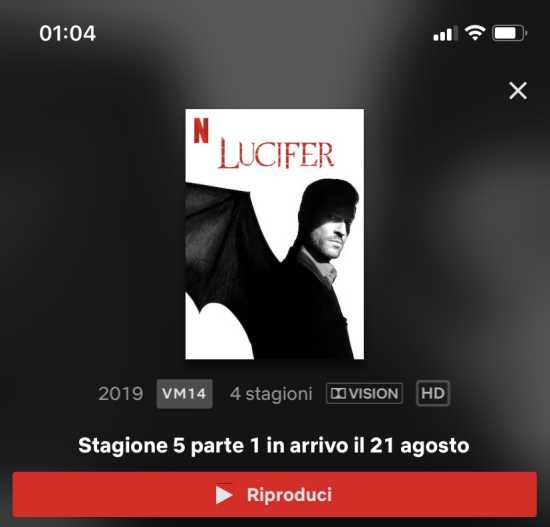 lucifer5 annuncio data di uscita