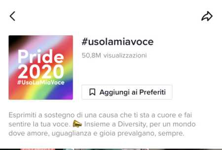 #usolamiavoce su tiktok