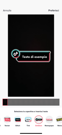 TikTok scritte copertina 3