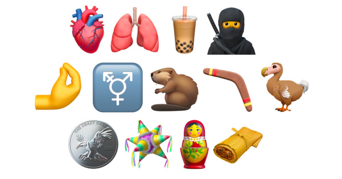 emoji iOS 2020