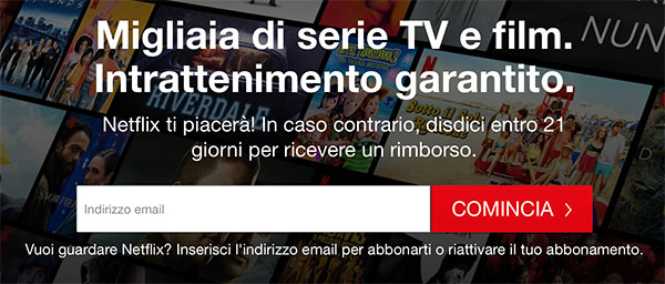 Netflix Soddisfatti Rimborsati 