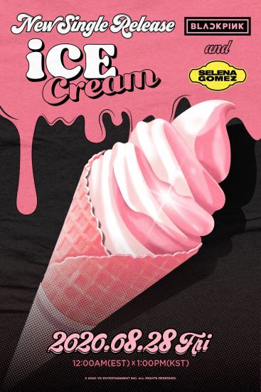 Ice Cream BlackPink Selena Gomez