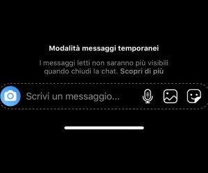 messaggi temporanei Instagram