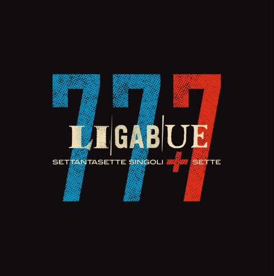 Ligabue album 77+7 cover