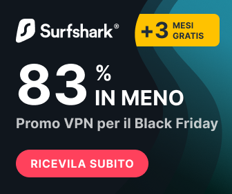 Surfshark VPN Offerta Black Friday