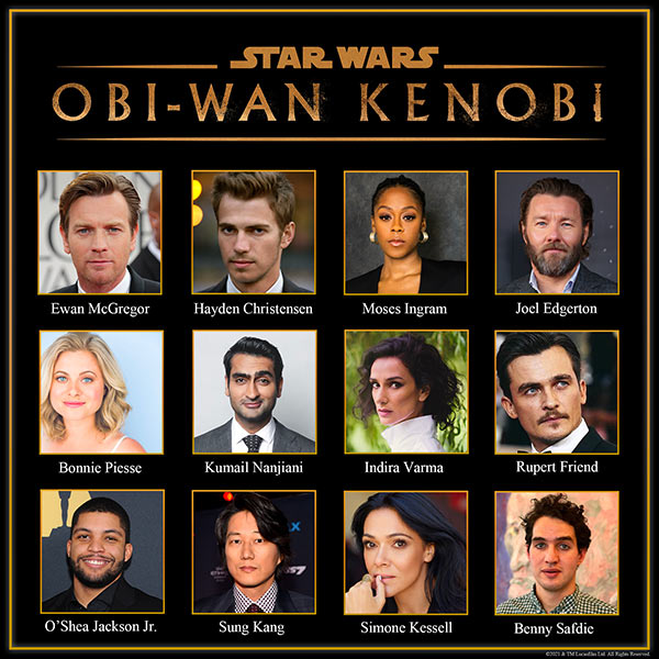 Obi Wan Kenobi cast attori