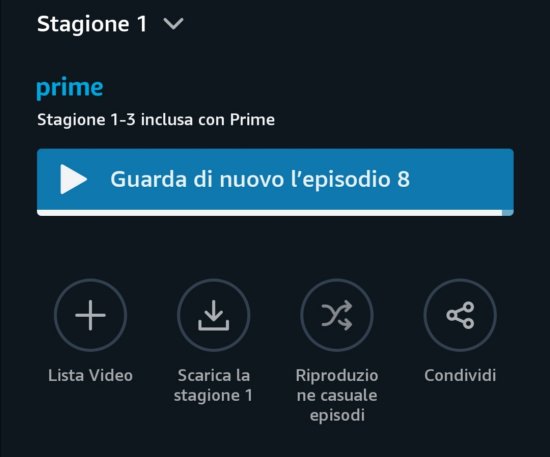 Riproduzione casuale Prime Video