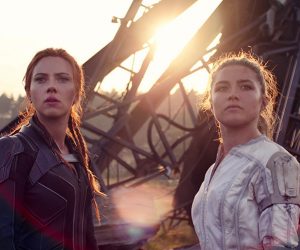 Scarlett Johansson nei panni di Natasha Romanoff in Black Widow