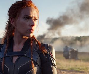 Scarlett Johansson nei panni di Natasha Romanoff in Black Widow