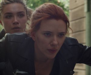 Scarlett Johansson nei panni di Natasha Romanoff in Black Widow