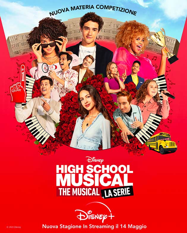 High School Musical: The Musical: La Serie key art