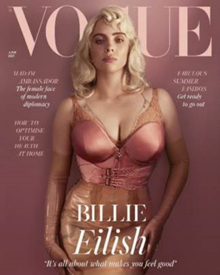 Billie Eilish copertina Vogue