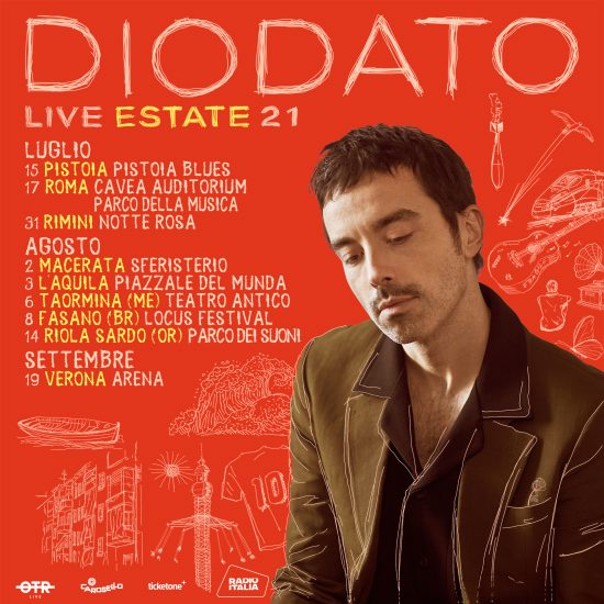 Diodato Live 2021 date