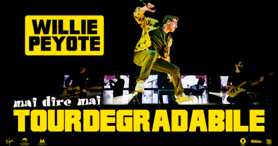 Mai dire mai tour degradabile Willie Peyote