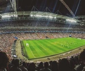 Pubblico partita di calcio