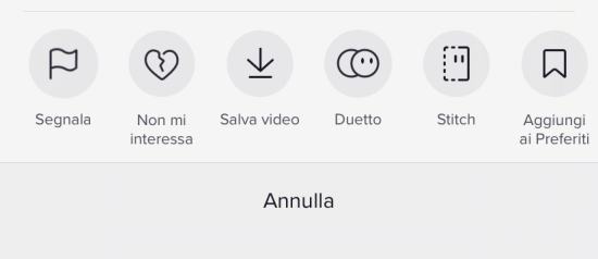 TikTok non mi interessa
