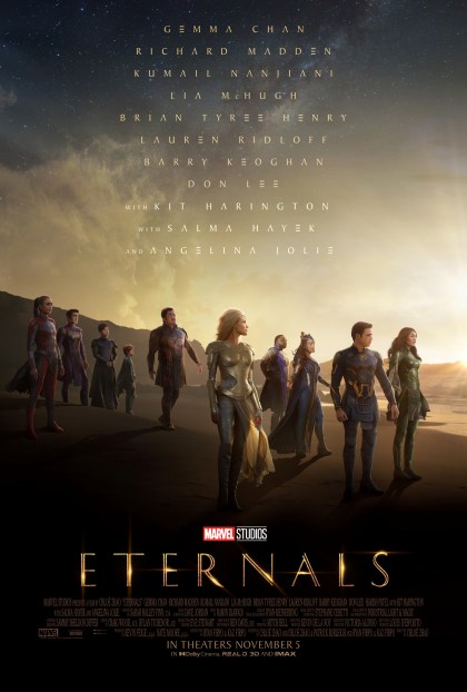 Eternals poster ufficiale