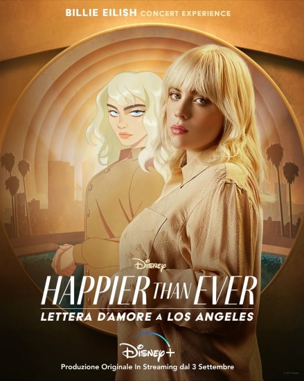 Happier Than Ever Lettera d'amore a Los Angeles poster