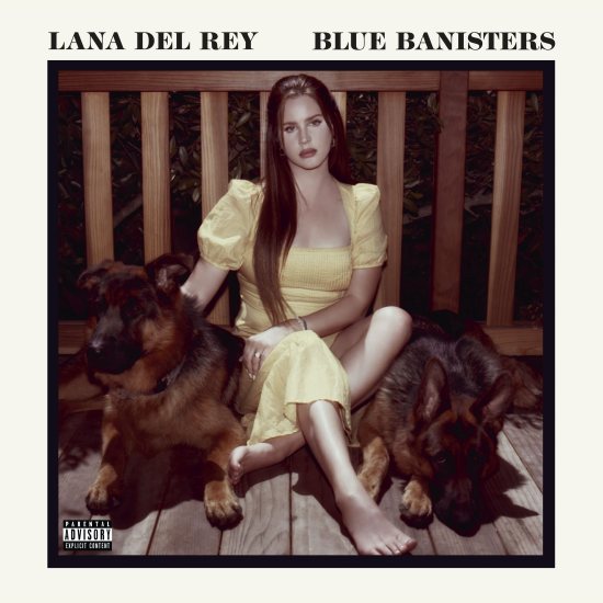 Blue Banisters cover album Lana Del Rey