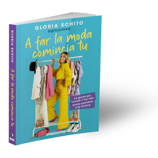 gloria schito copertina libro A Far la Moda comincia tu