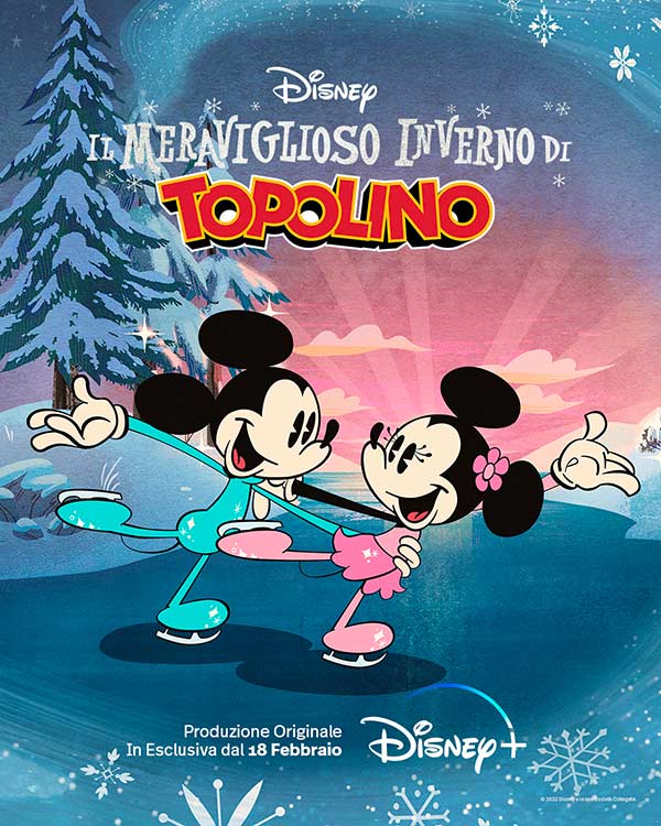 Il meraviglioso inverno topolino key art